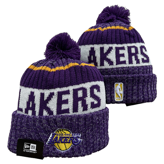 Los Angeles Lakers Knit Hats 0094